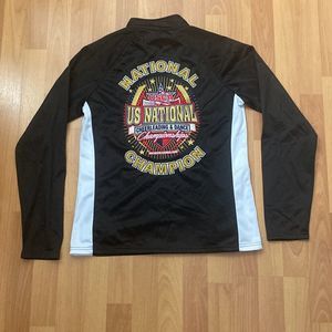 USCA Cheerleading Dance US National Champion Full Zip Sweater Women S/M